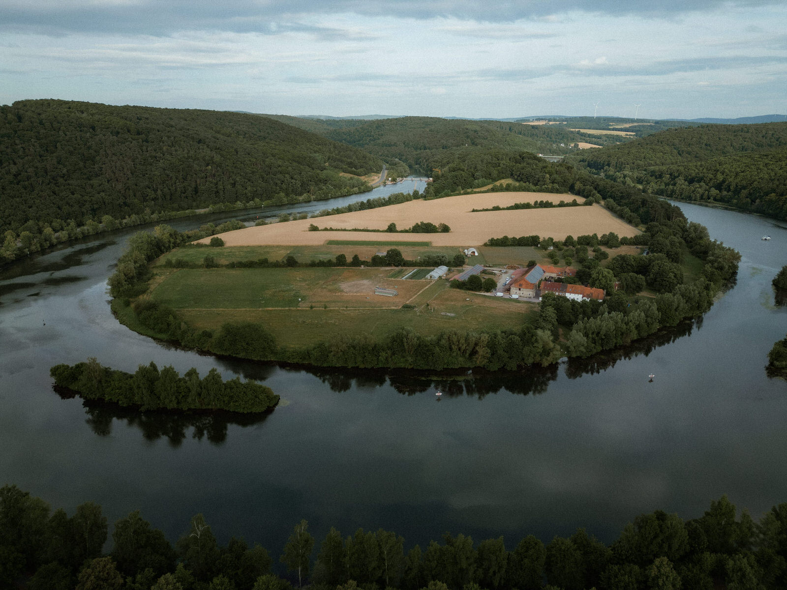 Gut Kragenhof Drohnenaufnahme