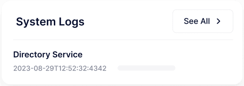 system log