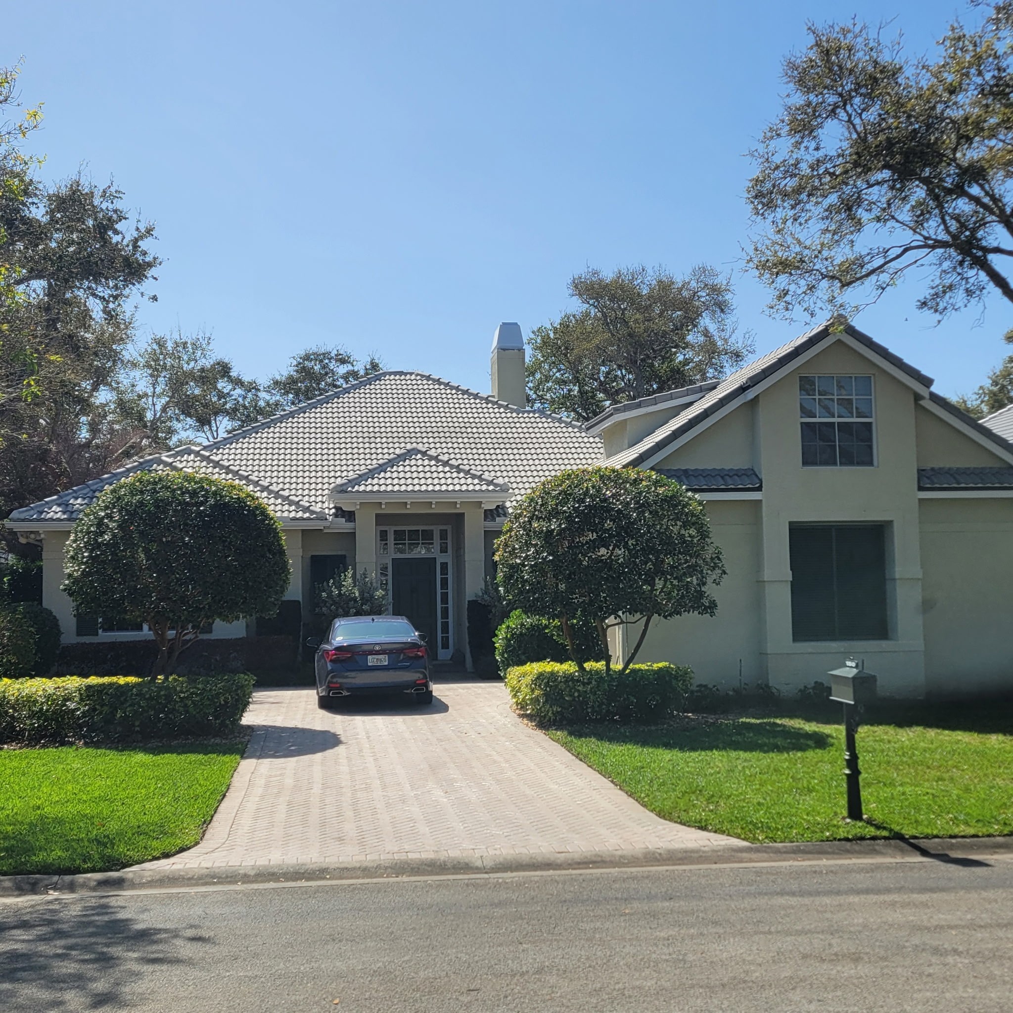 2023 Roof Replacement in The Estuary, Indian River Shores, Vero Beach with Westlake Estate S Tile in Sterling