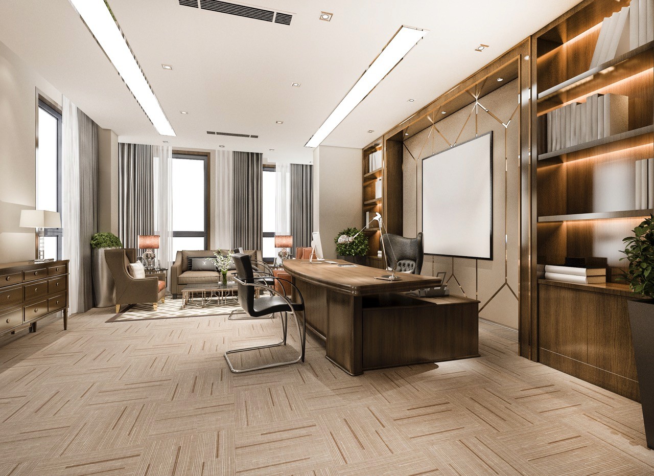 Elegant and modern office interior of SAA Law Firm, showcasing a sophisticated workspace with contemporary furnishings and design elements that reflect the firm’s professional atmosphere.