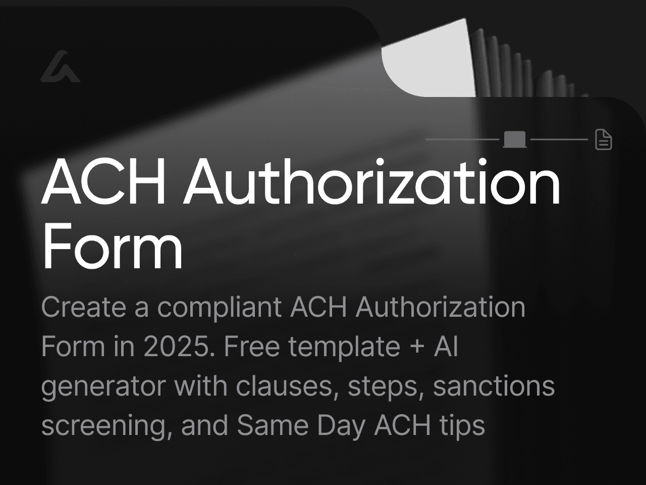 ACH Authorization Form