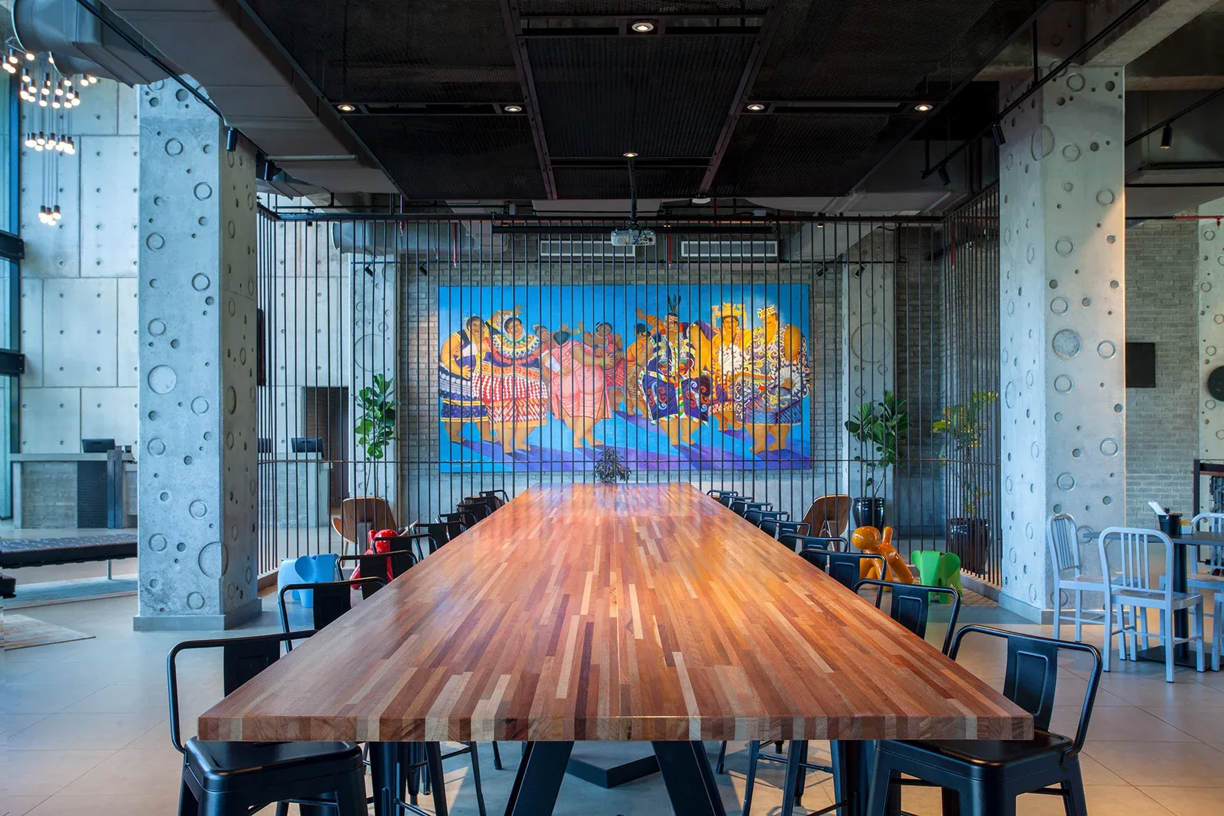 Interior view of Ibis Style Hotel project by Asima Architects