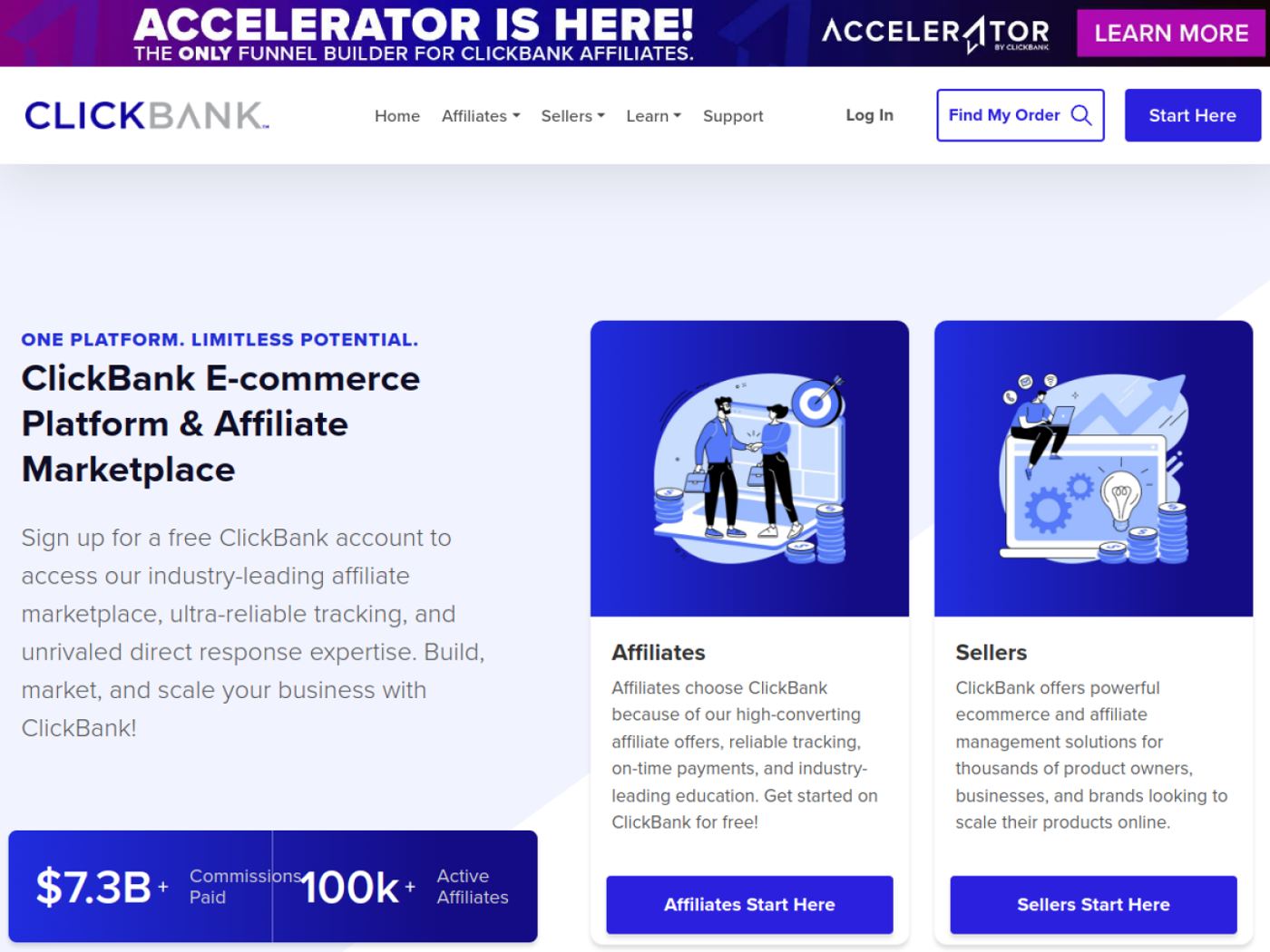 ClickBank website