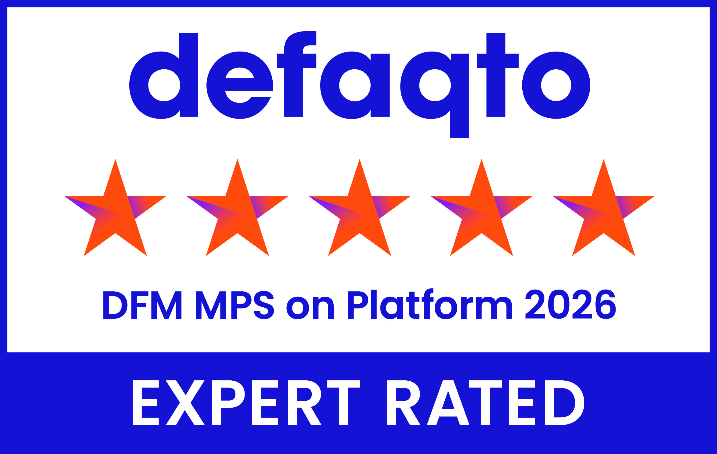 P1 Defaqto DFM MPS Expert Rated Platform