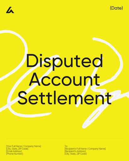 Disputed Account Settlement