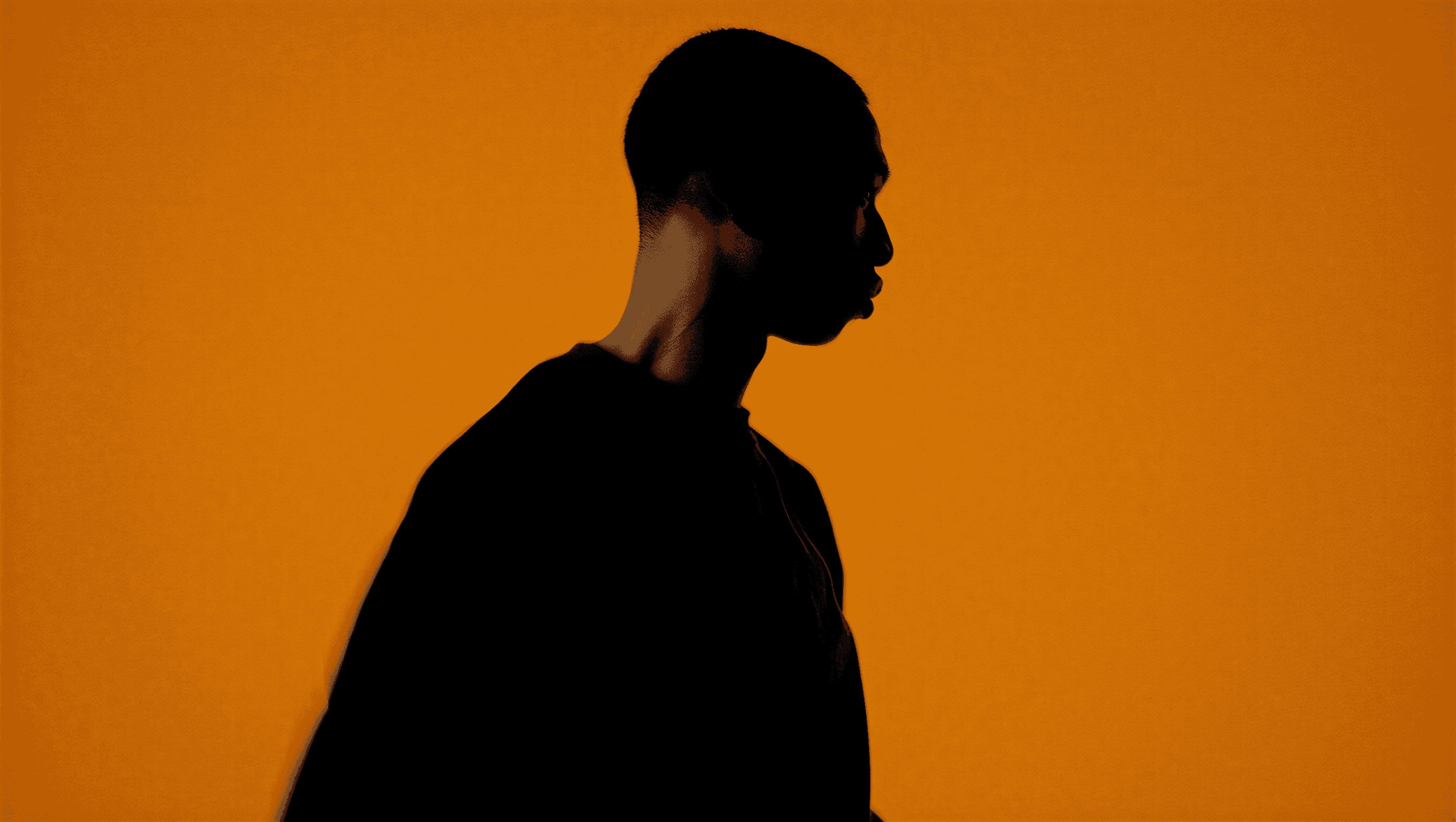 Warm Potrait silhouette