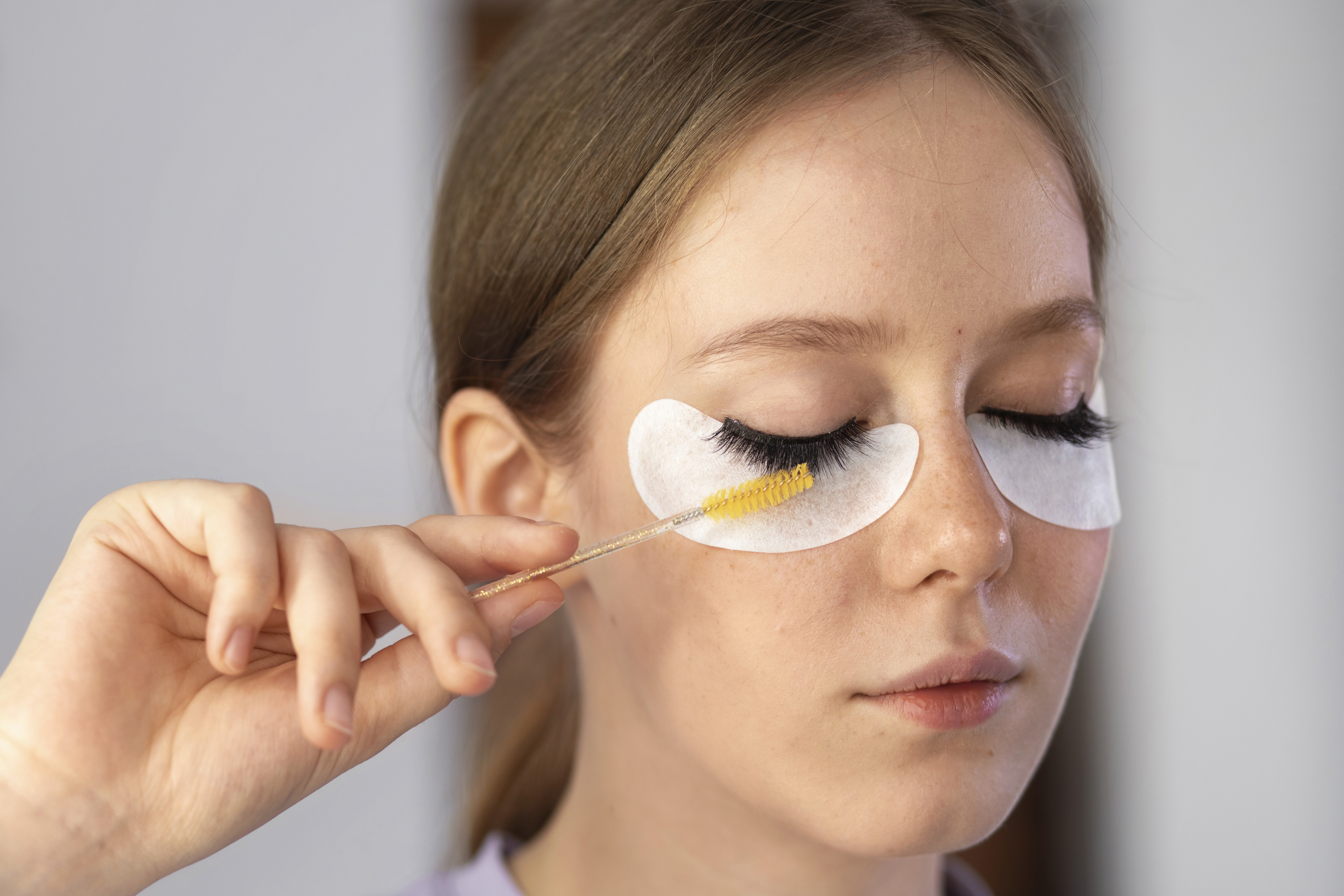 Close-up of evergreen foliage, showcasing vibrant green needles densely packed together.