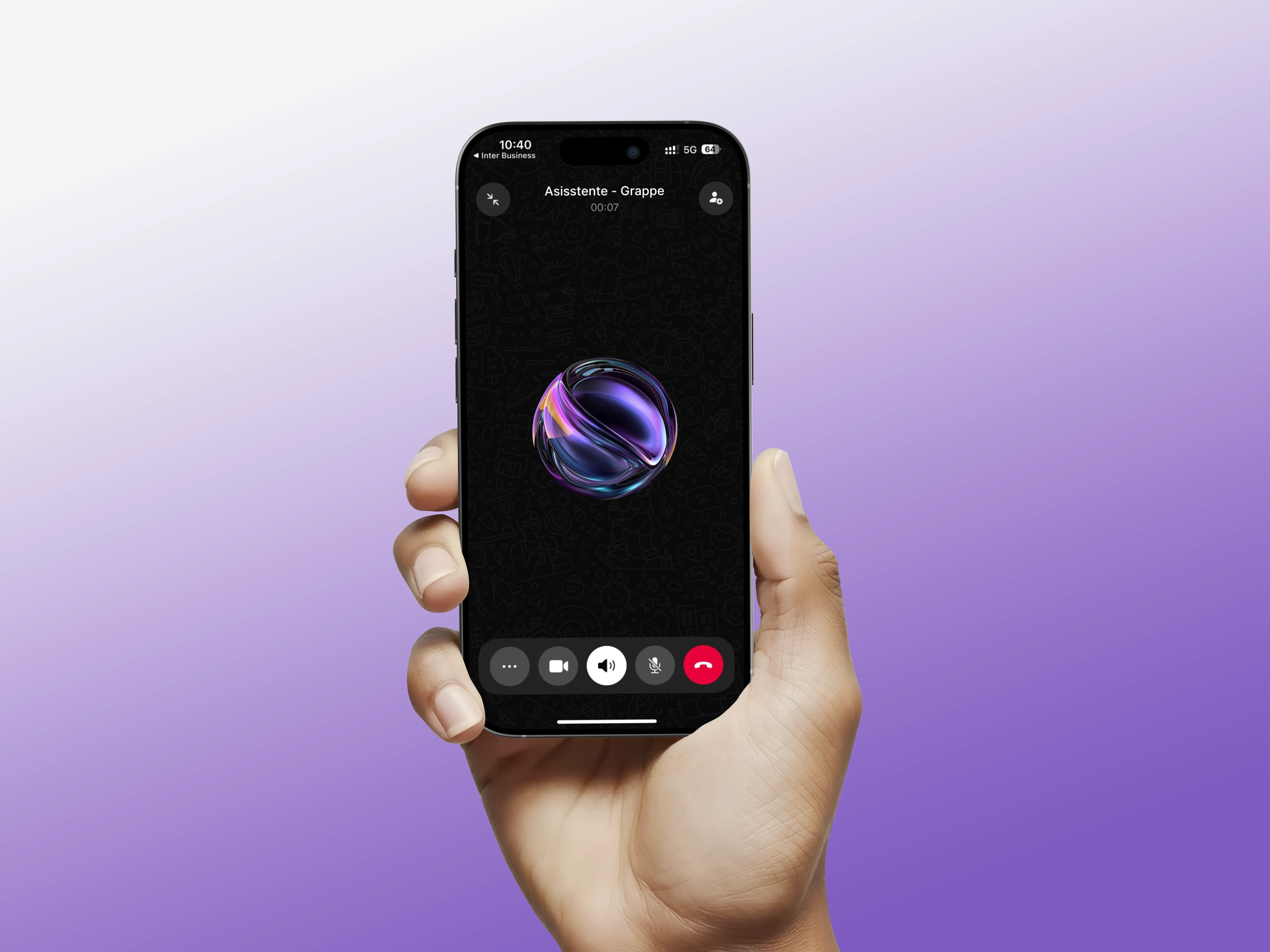 A mockup of Freelio's mobile app