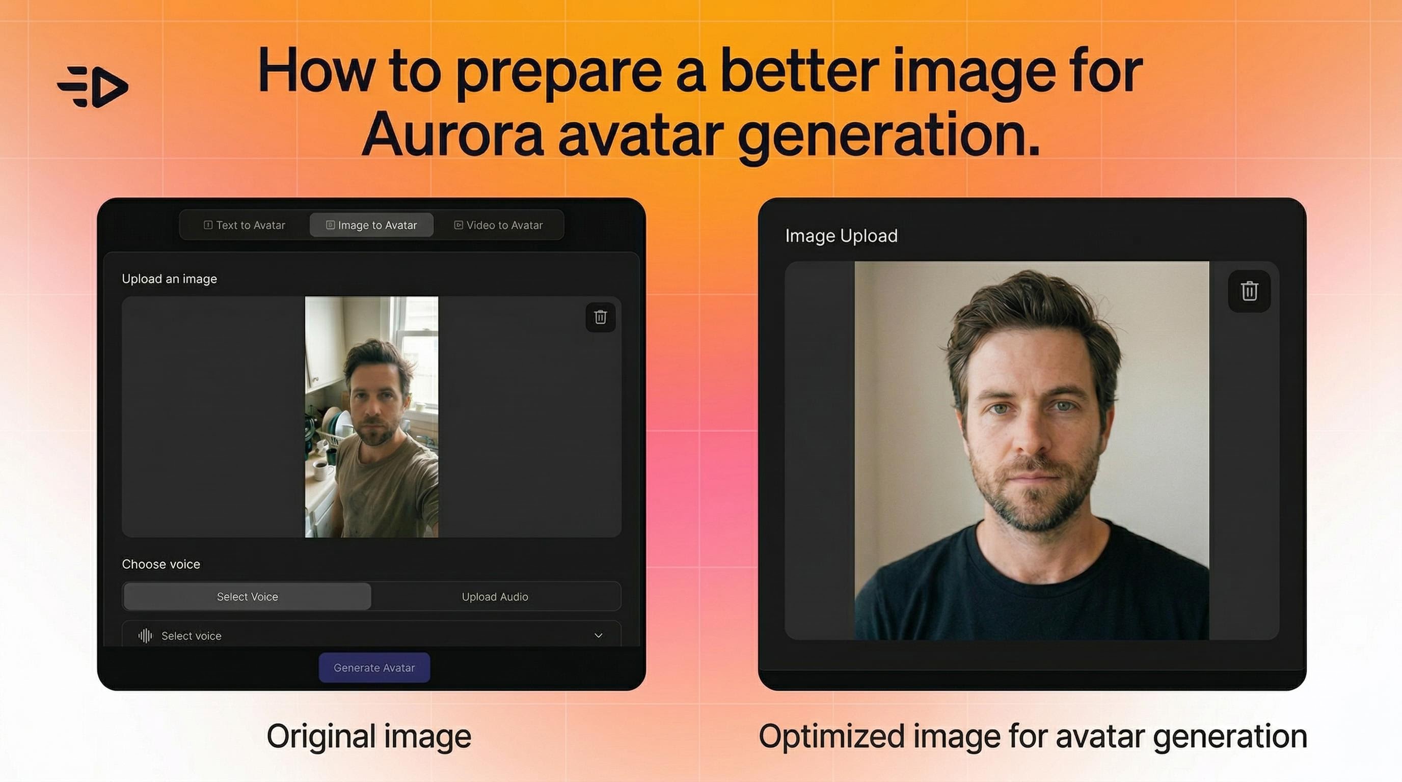 How to prepare a better image