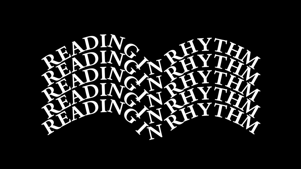 A black and white image of a handrawn logo