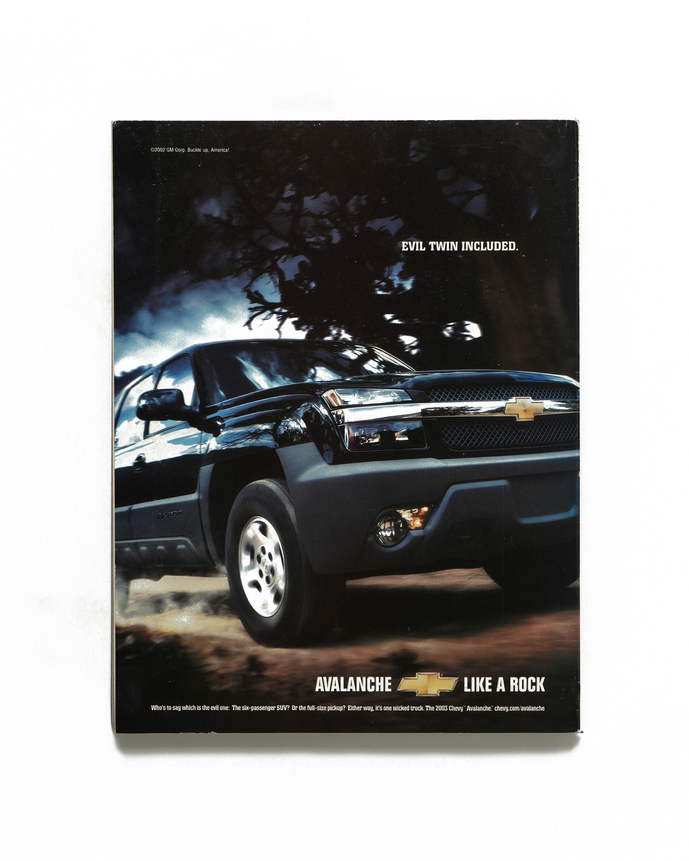 VIBE - September 2003 - Back Cover