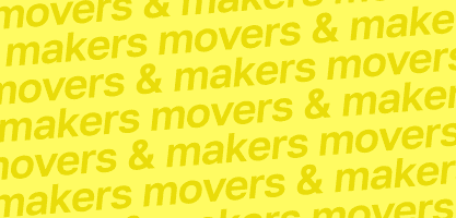 Repeating movers & makers words