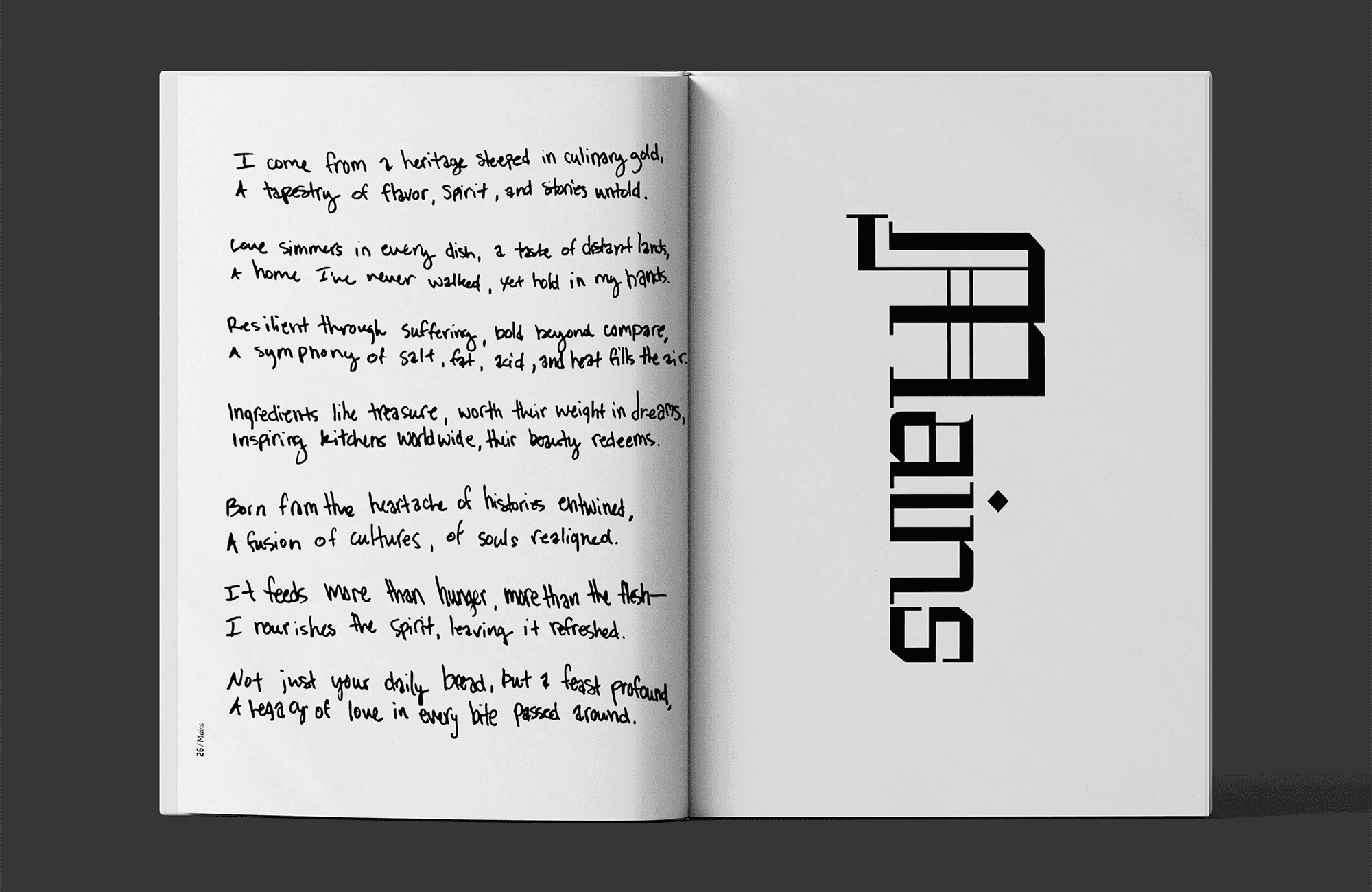Poem + Header