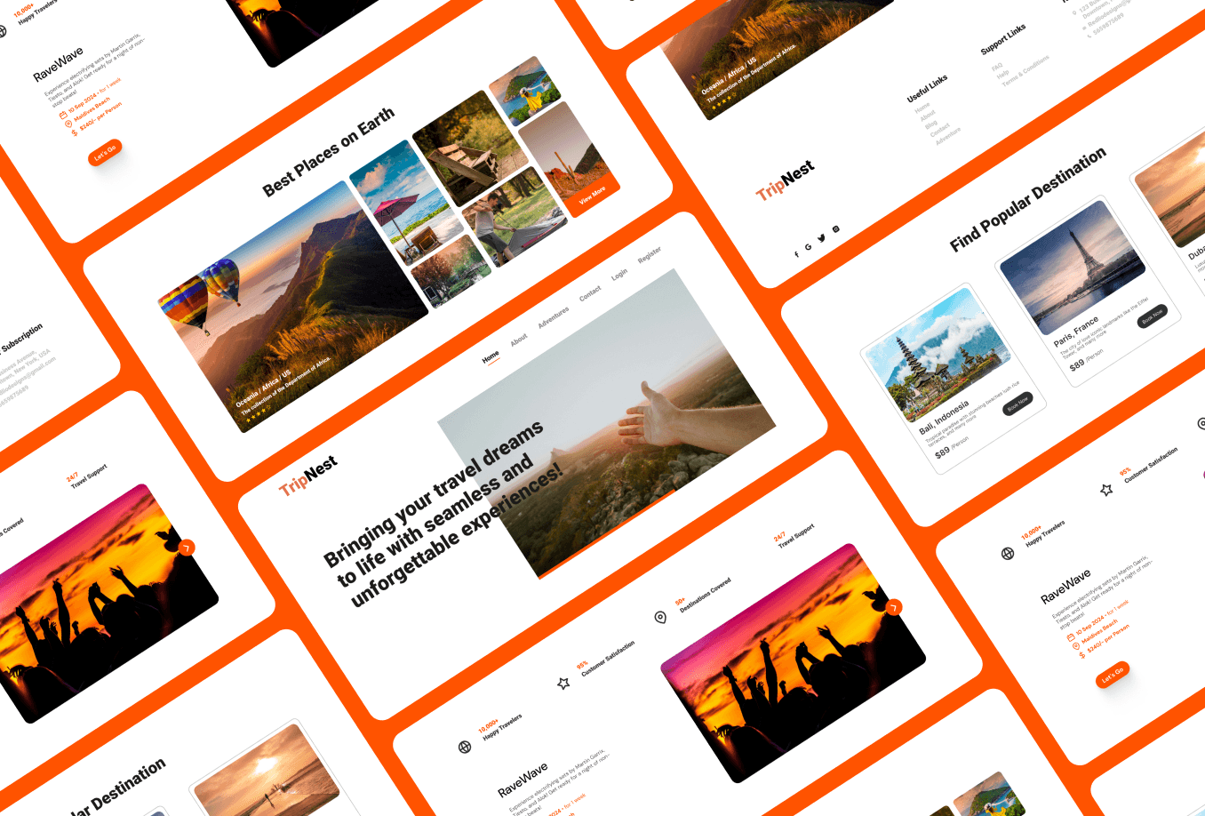 Travel Agency Website