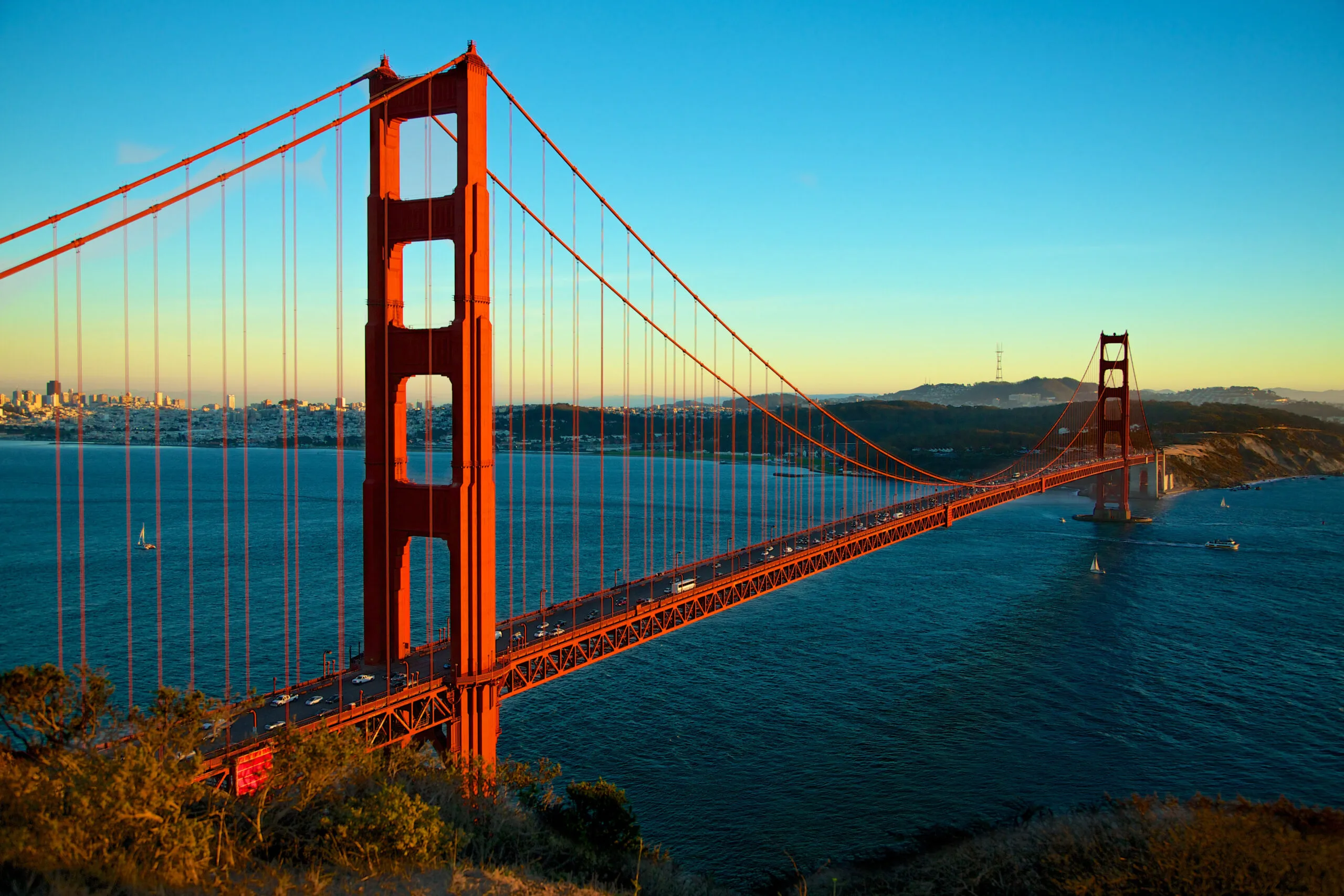 Le Golden Gate Bridge à San Francisco