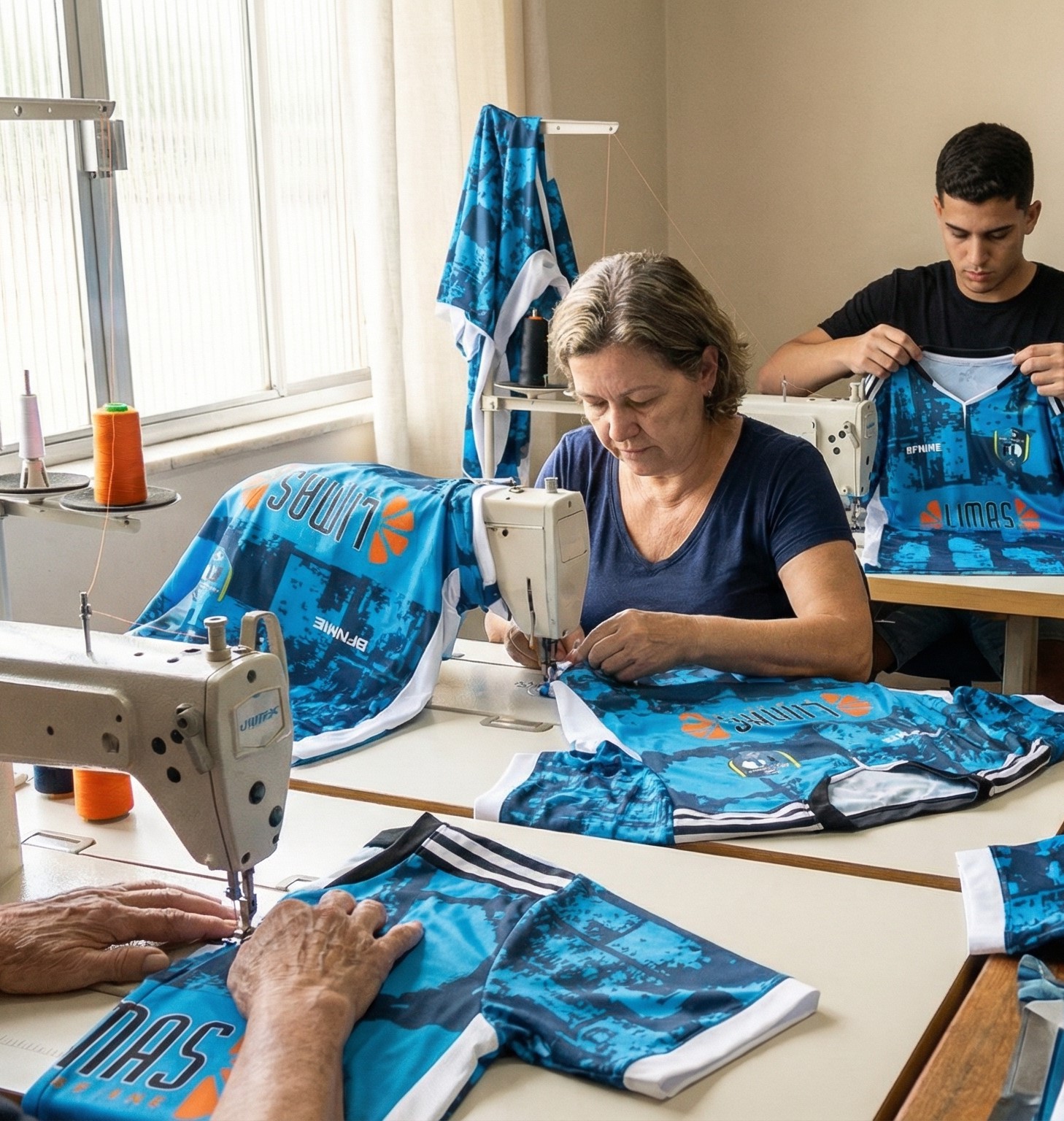 Modelagem Gola Y Esportiva