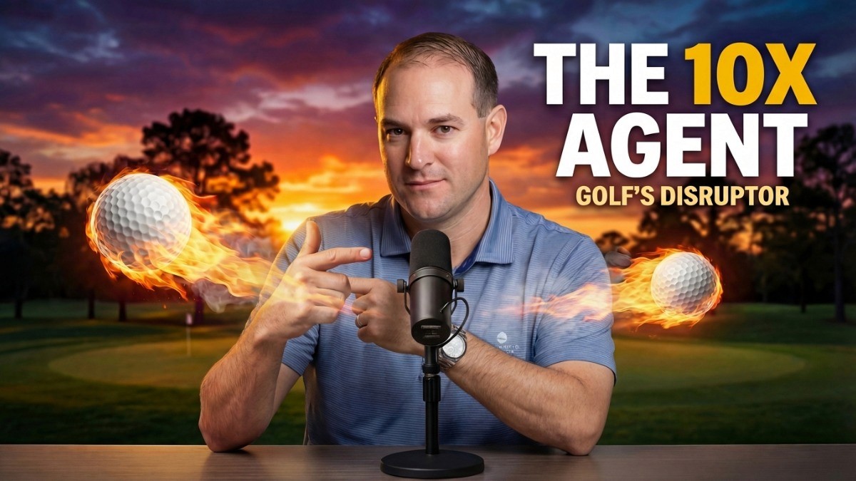 Image of Brett Falkoff with the caption "The 10X Agent"