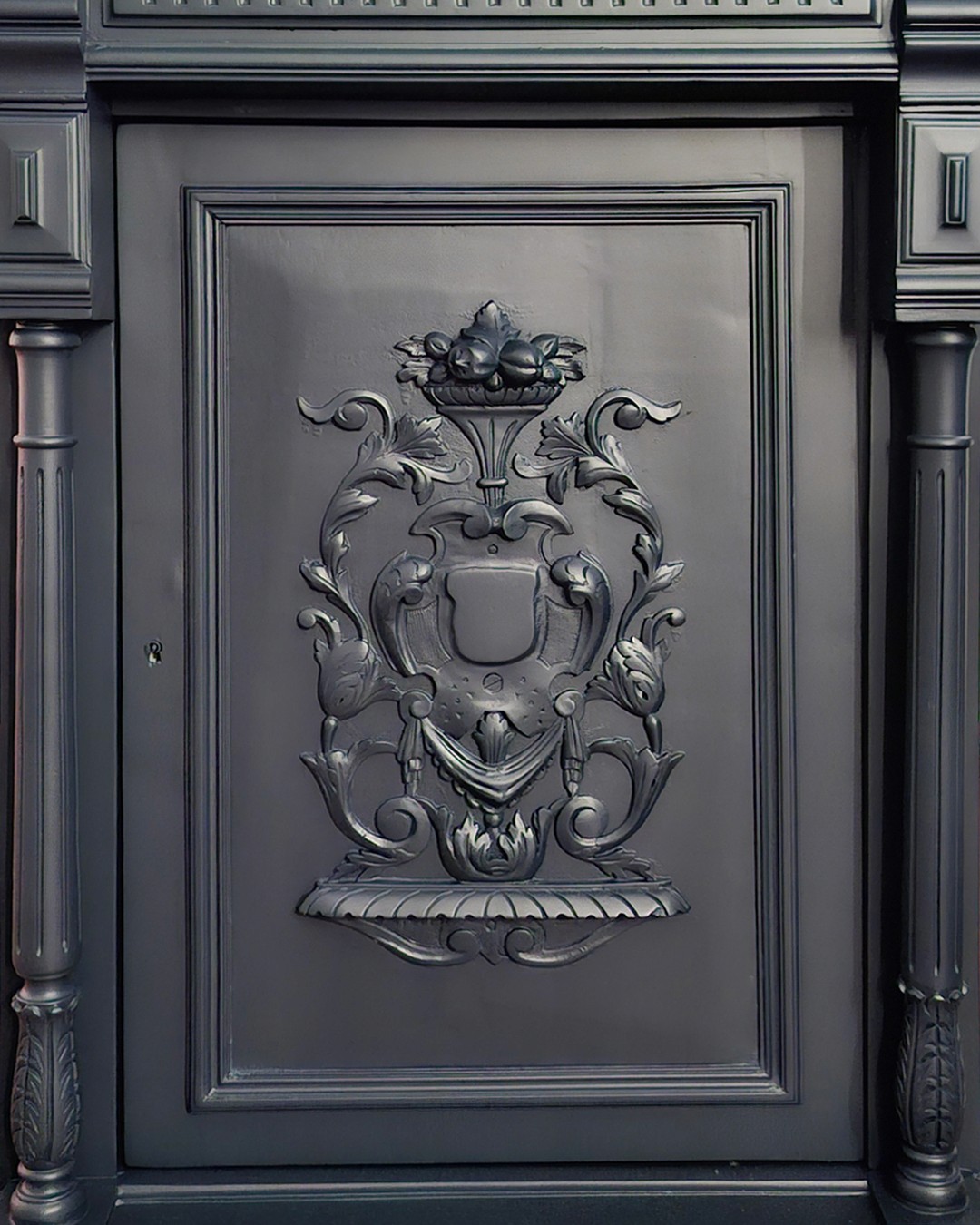 wood and steel furniture