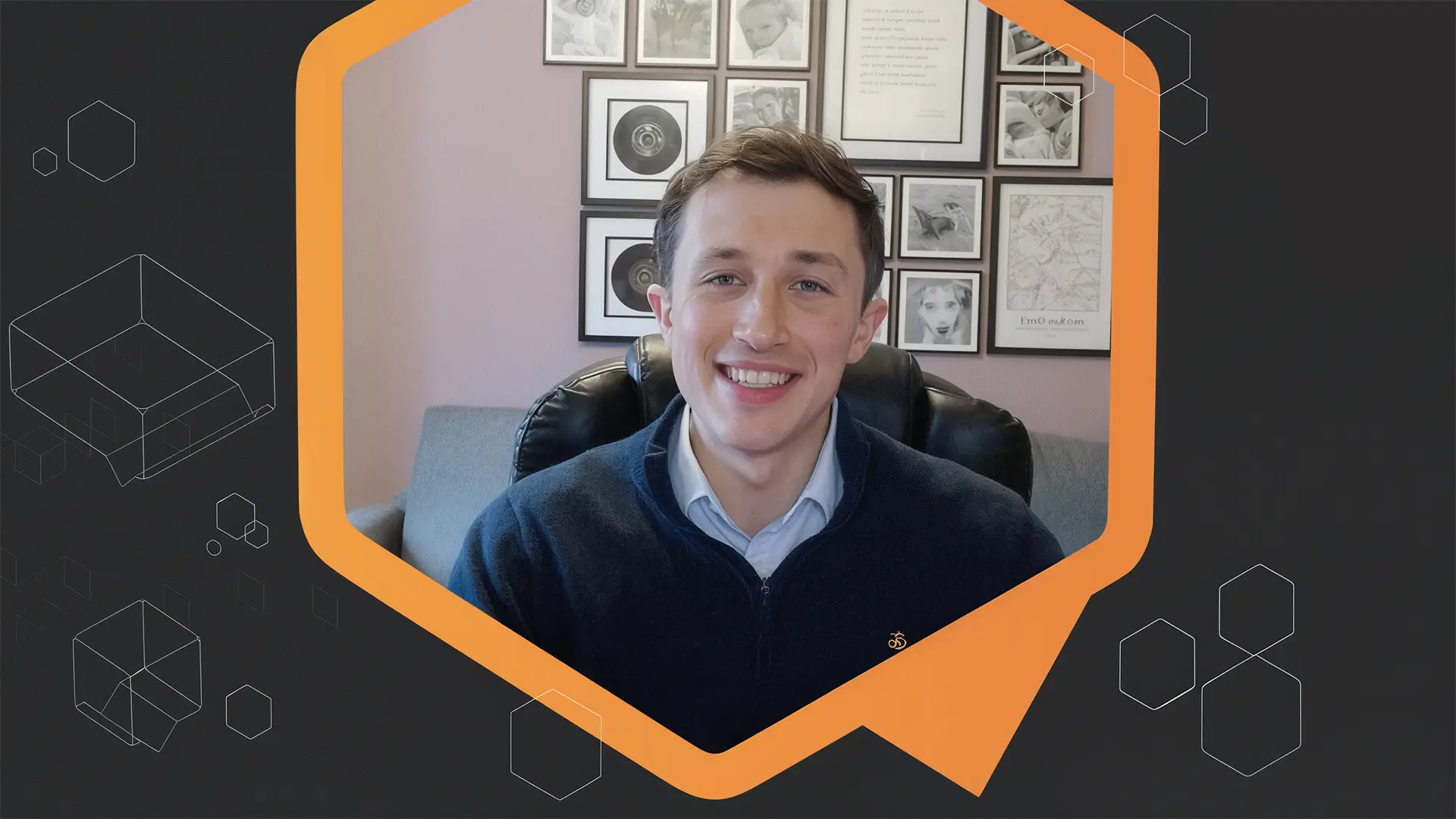 Screenshot of Dan Gibbons talking in the Paradigm Message Makers Podcast.