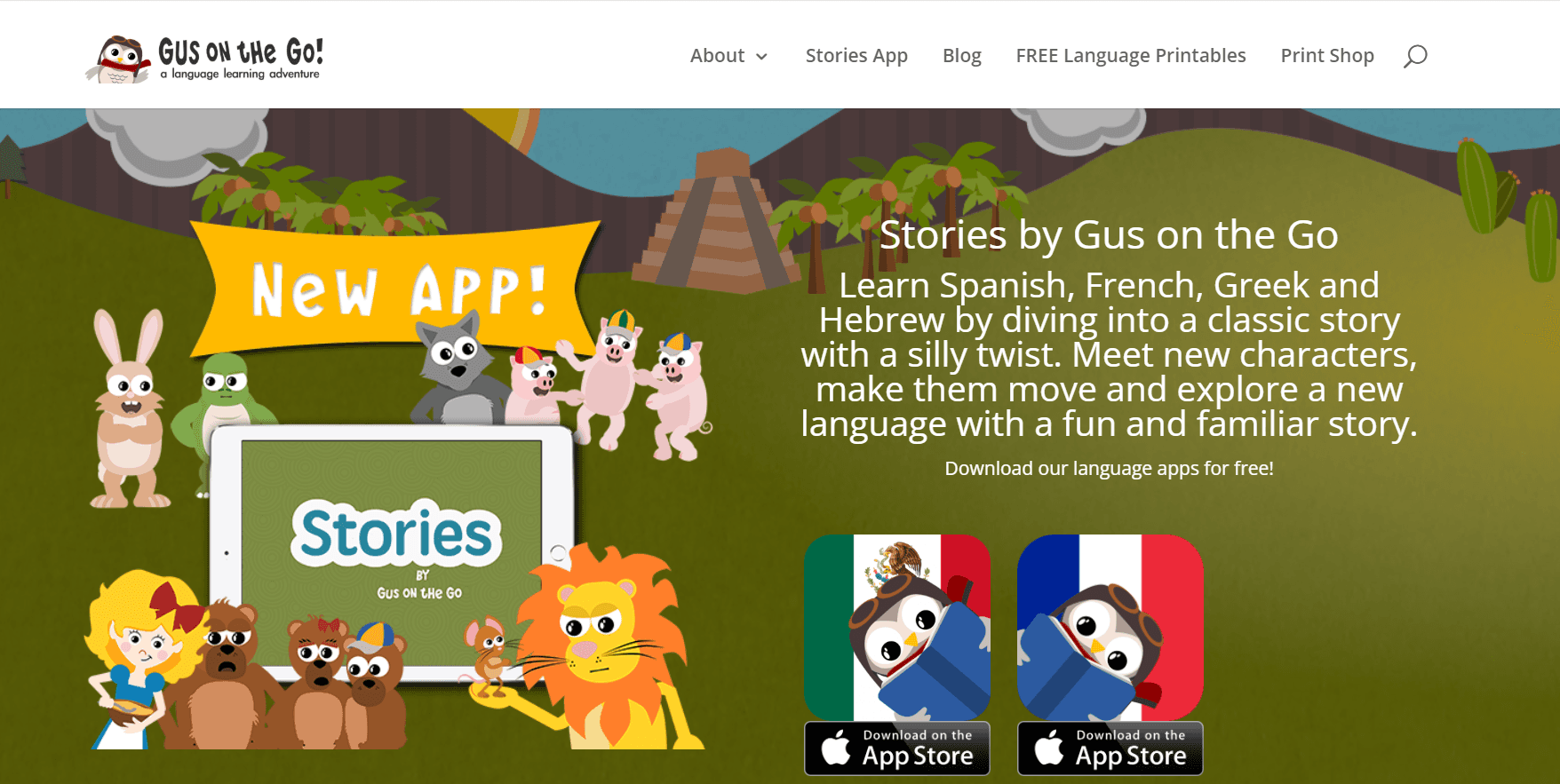 gus on the go - Fun Websites for Kids