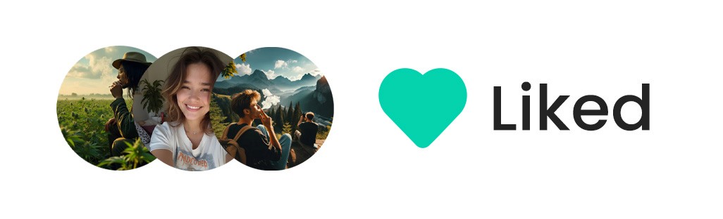 Herz-Icon für Likes in der SVIBES-App.