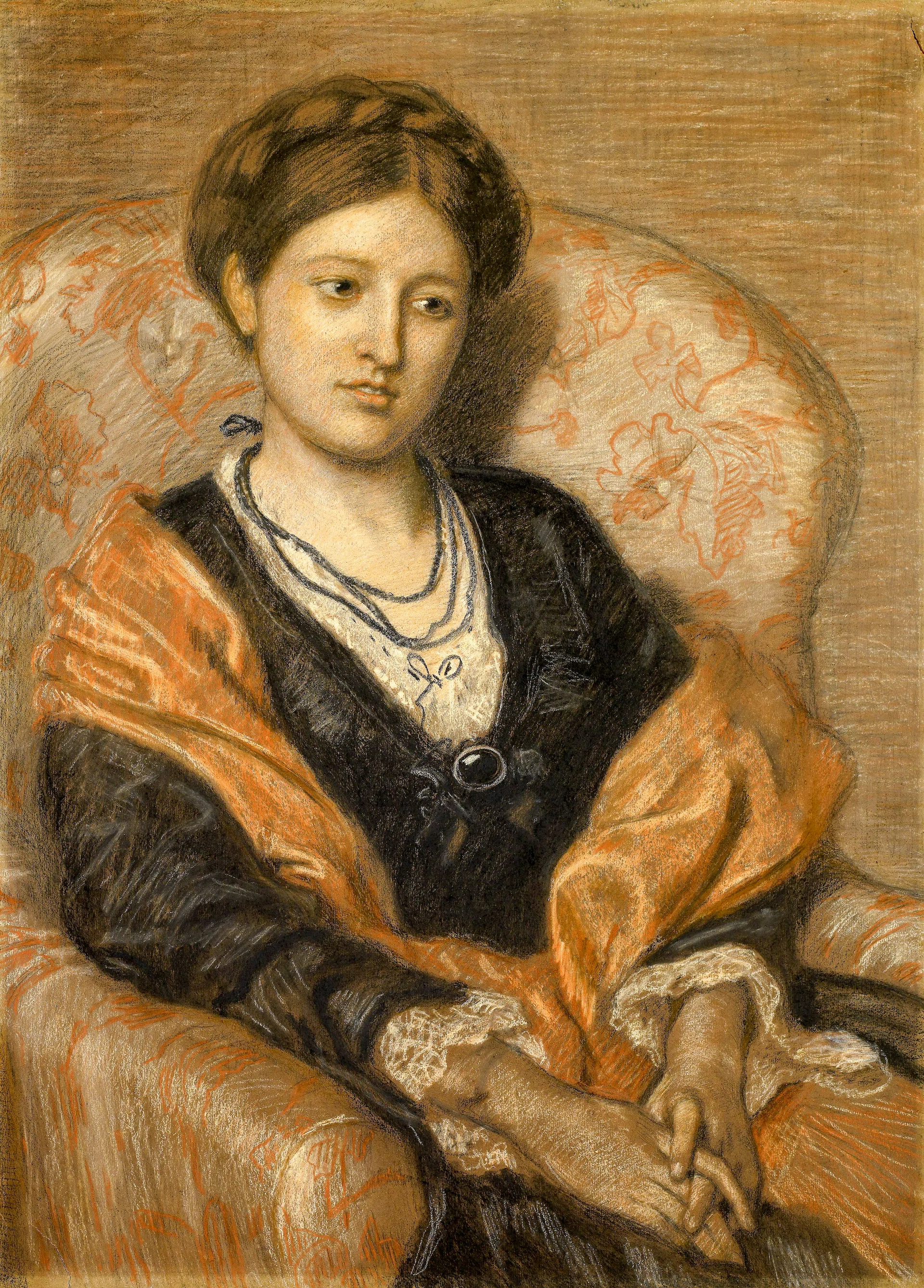 Portrait Study with Shawl