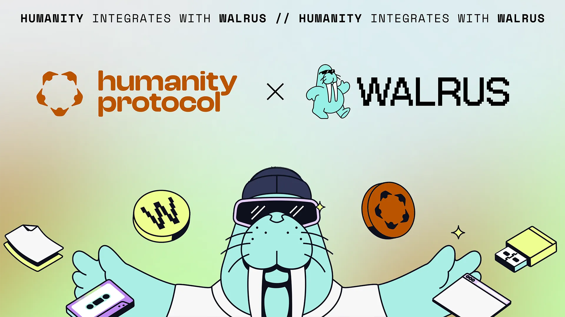 Humanity Protocol integrates with Walrus