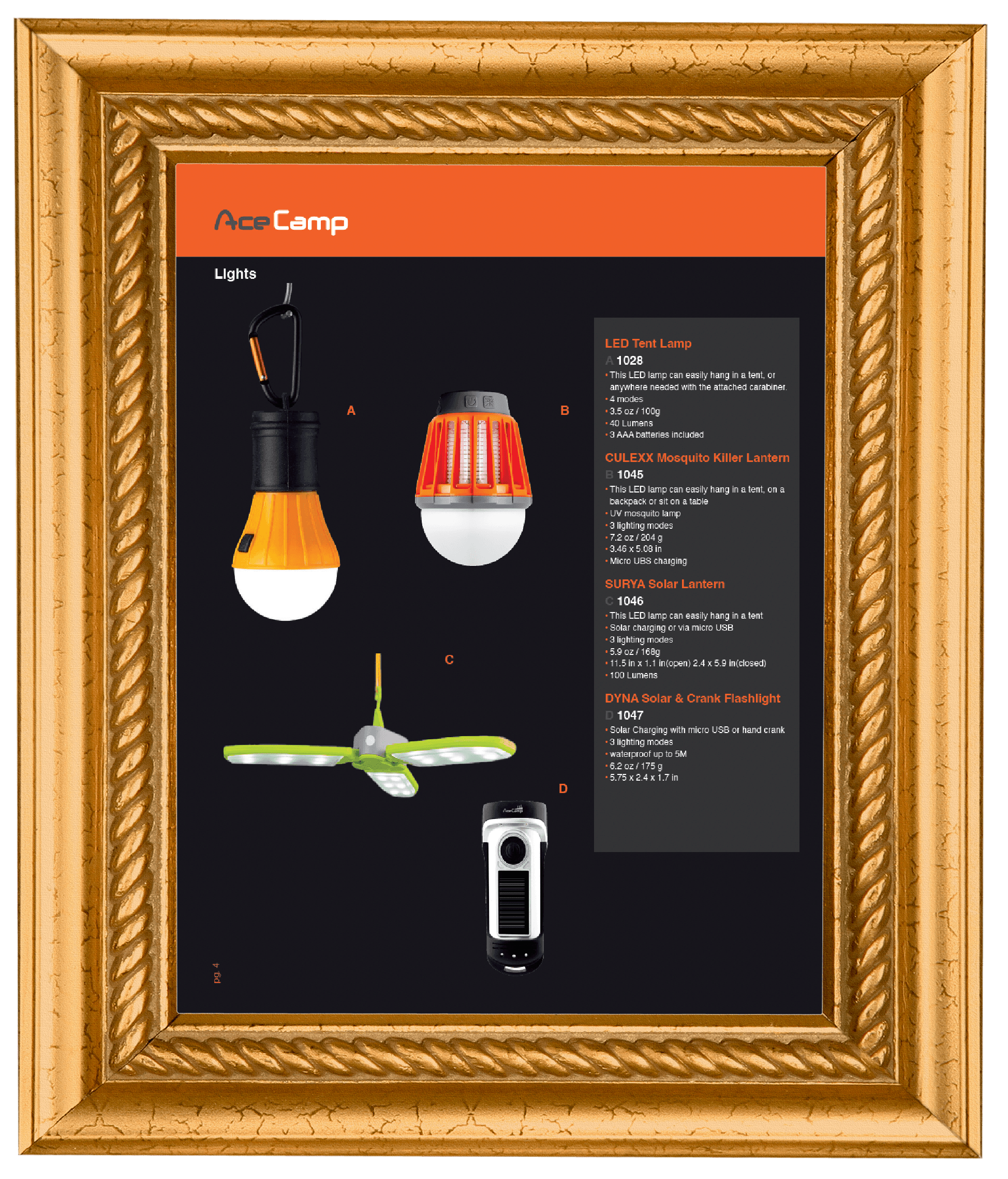 AceCamp catalogue