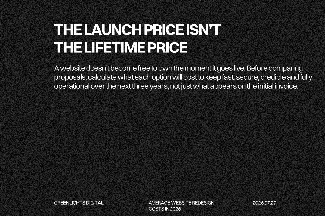 Conversion optimized website