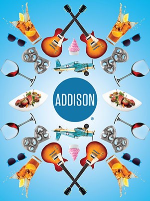 Food and beverage collage