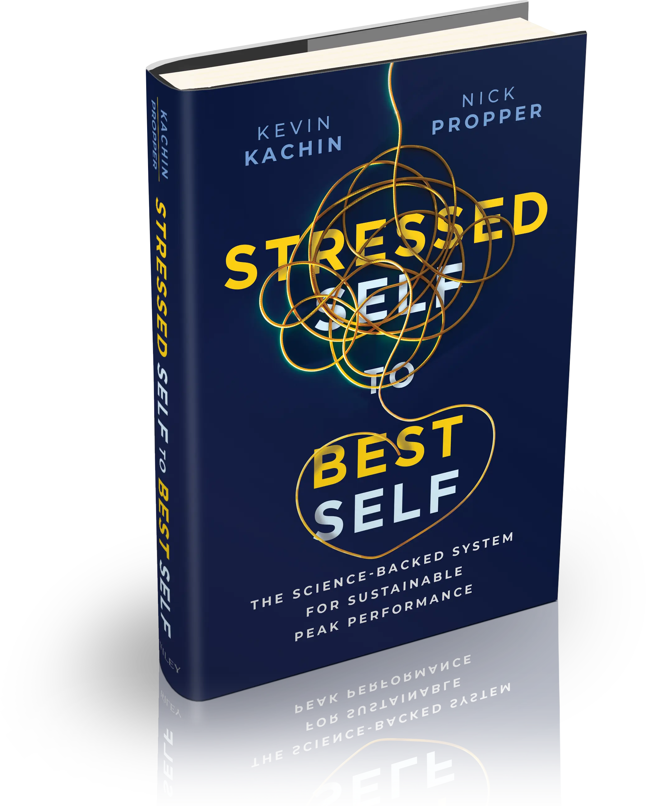 Stressed Self to Best Self Book Cover Image