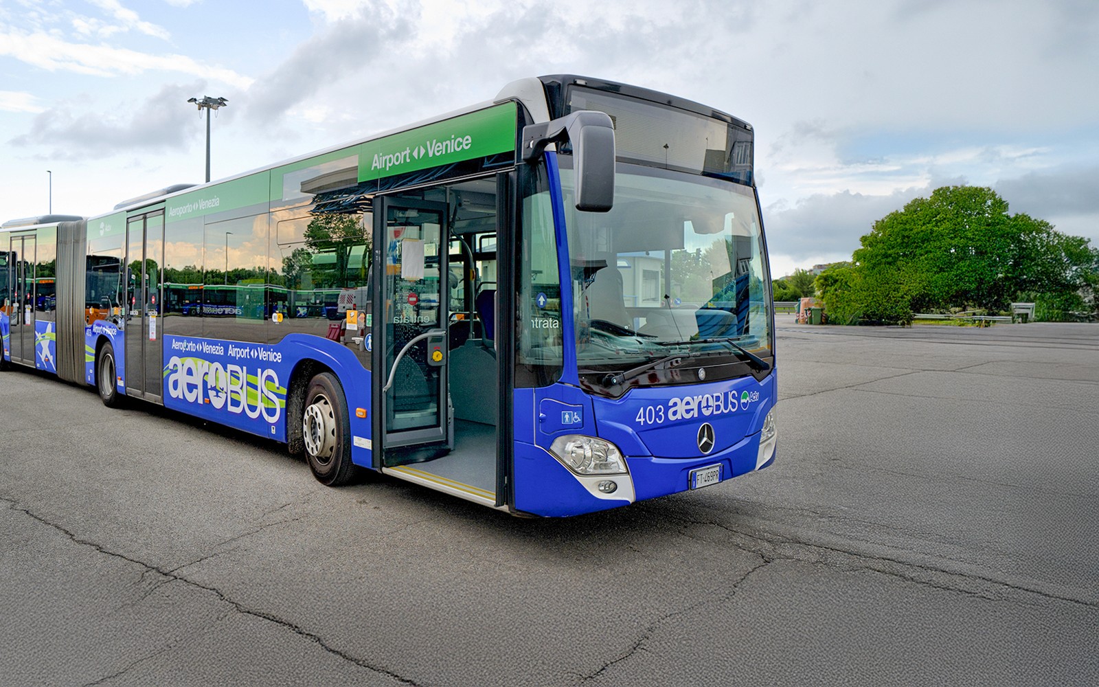 威尼斯馬可孛羅機場 ACTV Aerobus 市區接駁服務。