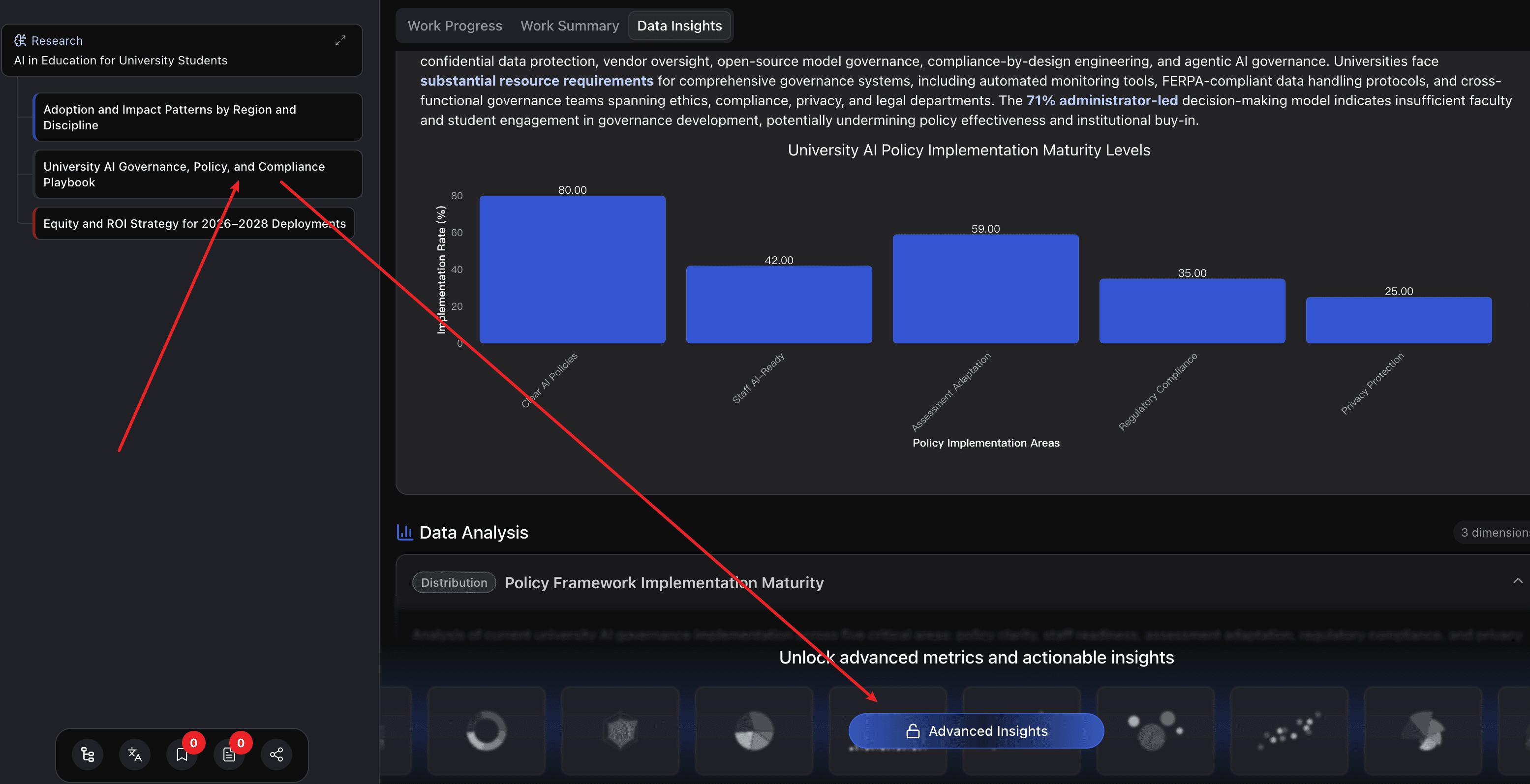 Unlock advanced insights