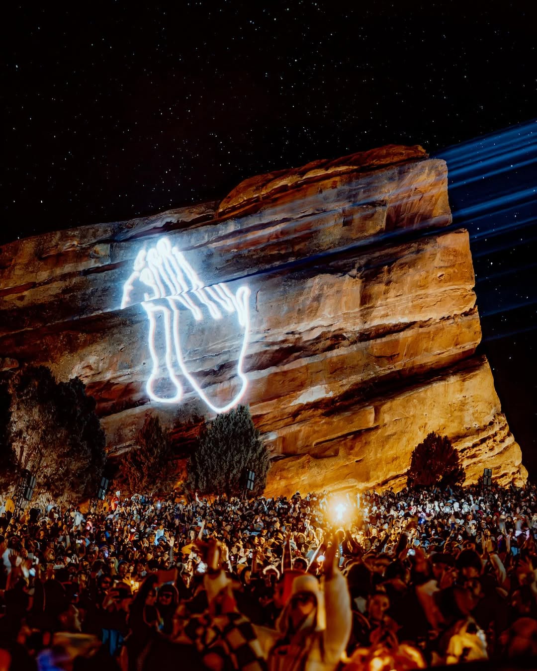 Woman Look Into The Camera