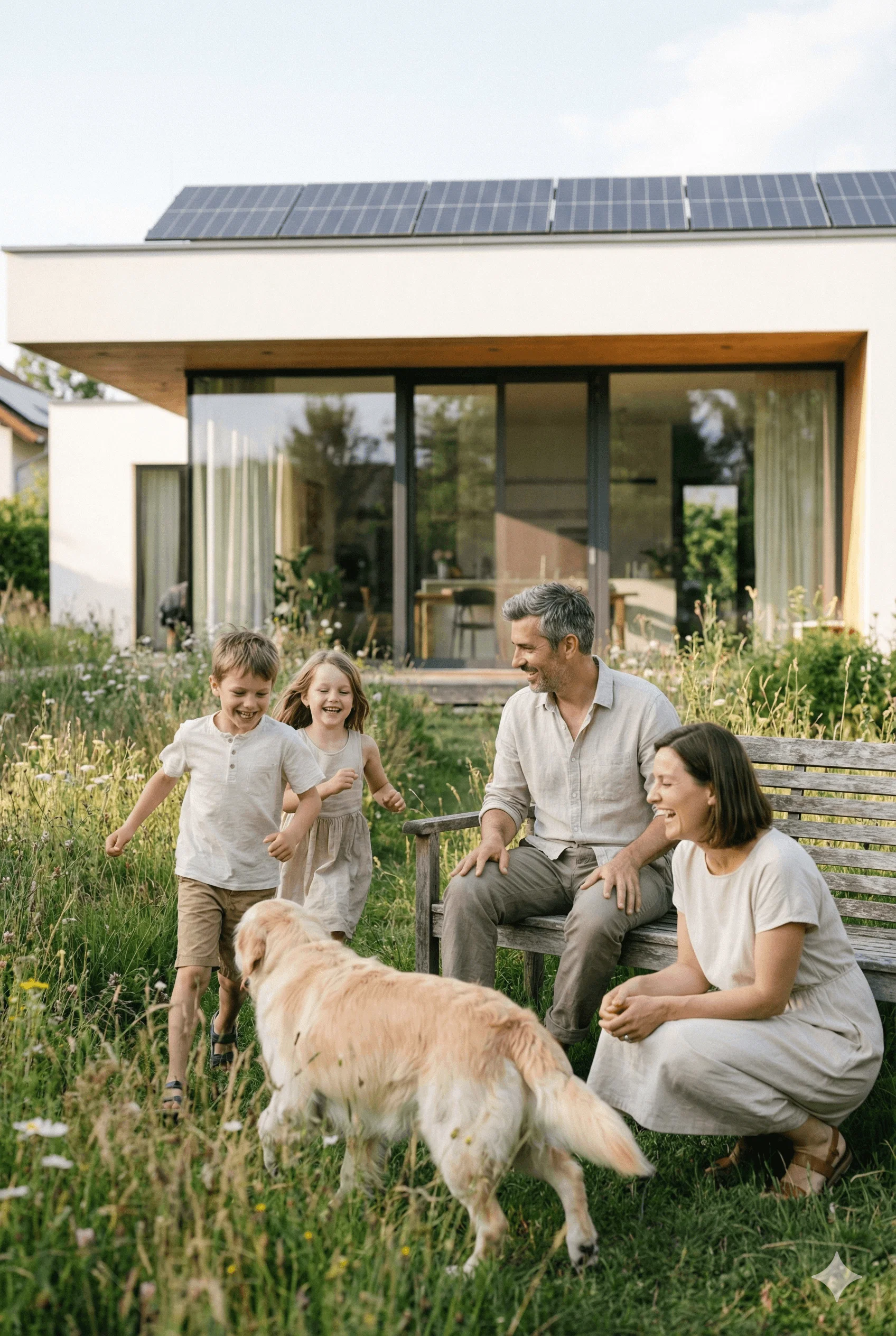 Einfamilienhaus mit Photovoltaik