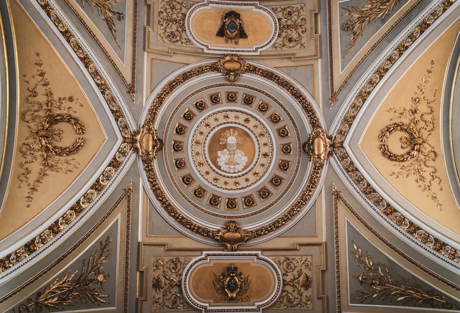 Ornate ceiling medallion