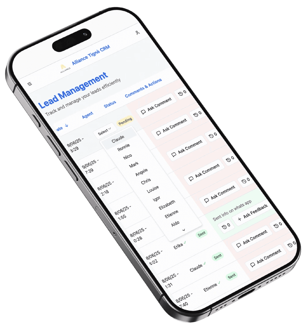 An image of Freelio's project ui