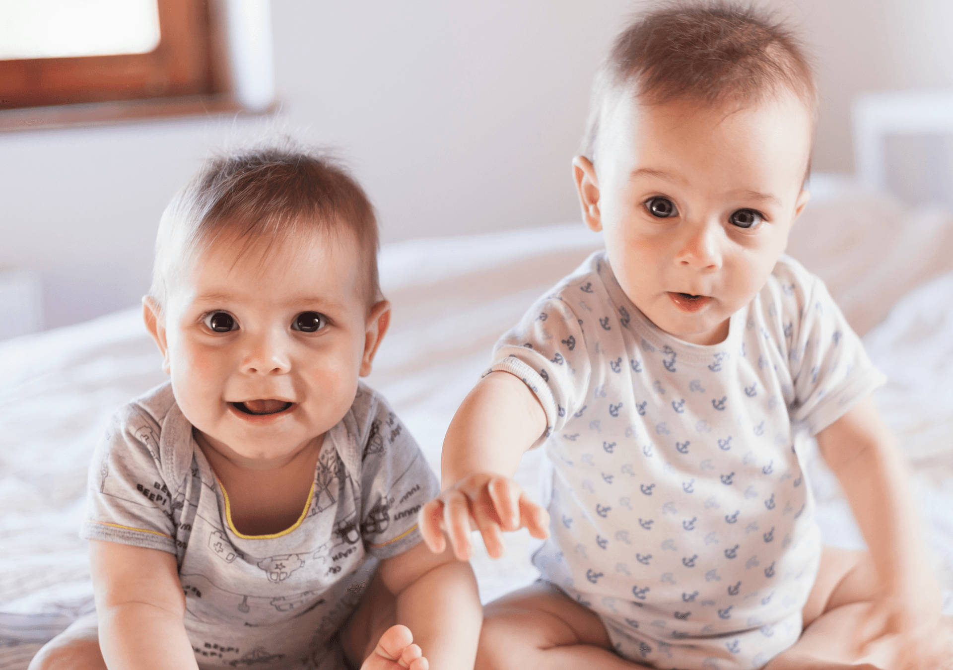 twins happy