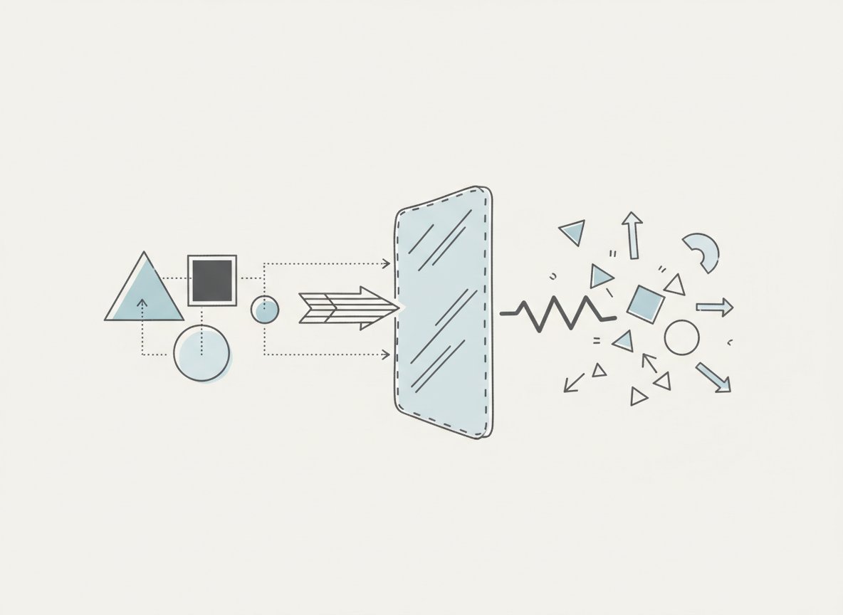 Illustration depicting the invisible wall: why strategy fails to translate into execution