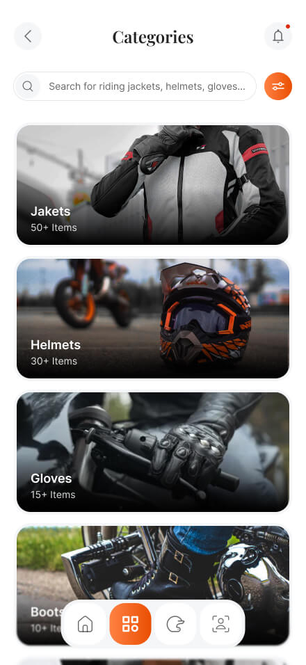 Astrix - Bikers App