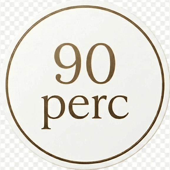 90 perc