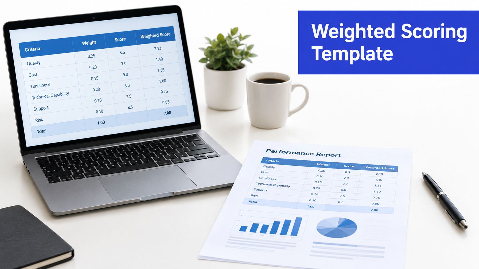 Screenshot from https://via.placeholder.com/1200x800.png?text=Weighted+Scoring+Template+Layout