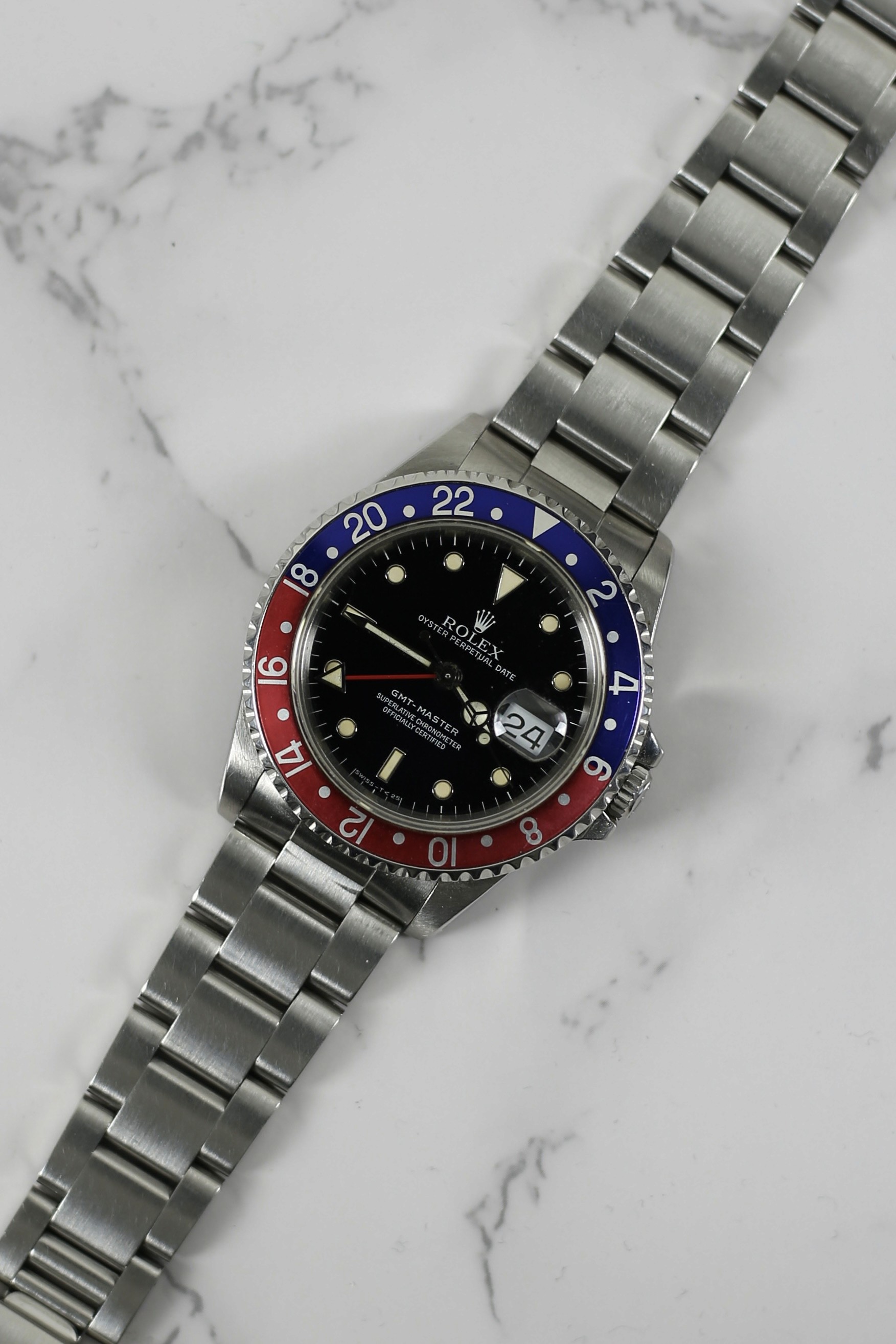 GMT MASTER "PEPSI" BLUE & RED BEZEL