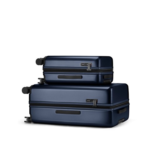 DAKOZO ZEN SERIES Stacked Suitcases - Midnight Blue