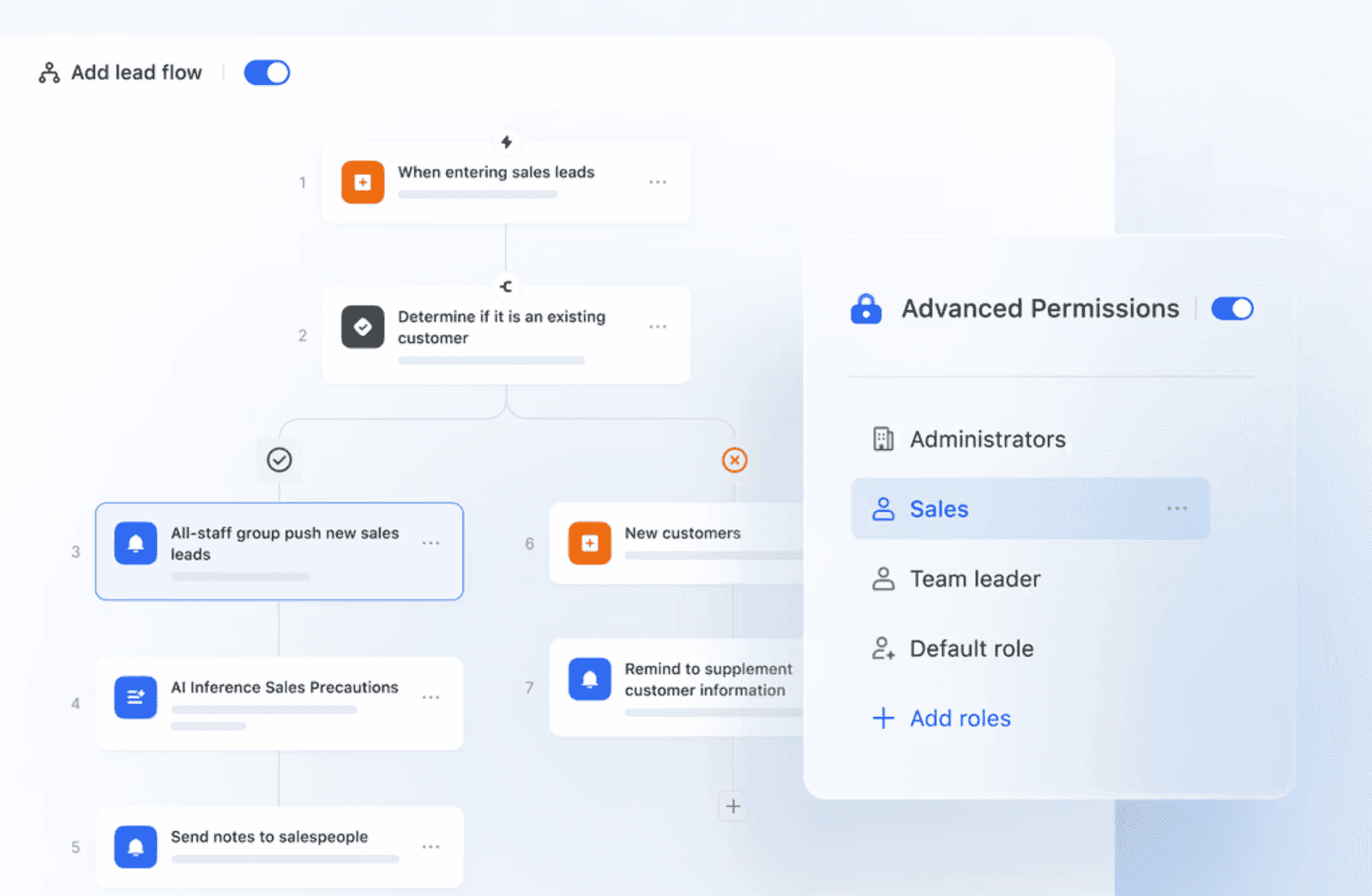 Design automated workflows on Lark Base