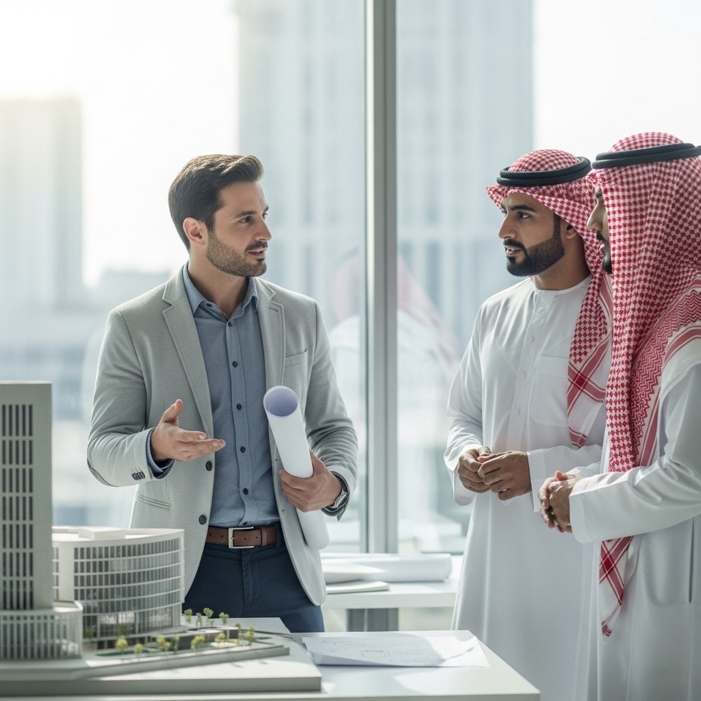 modern living room and kitchen with wooden cabinets and soft natural light
