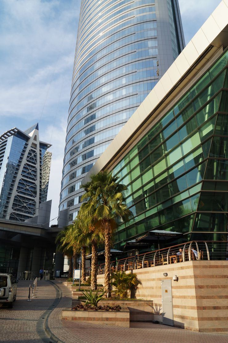 Professional real estate guidance for commercial retail and office spaces in Dubai's iconic tower.