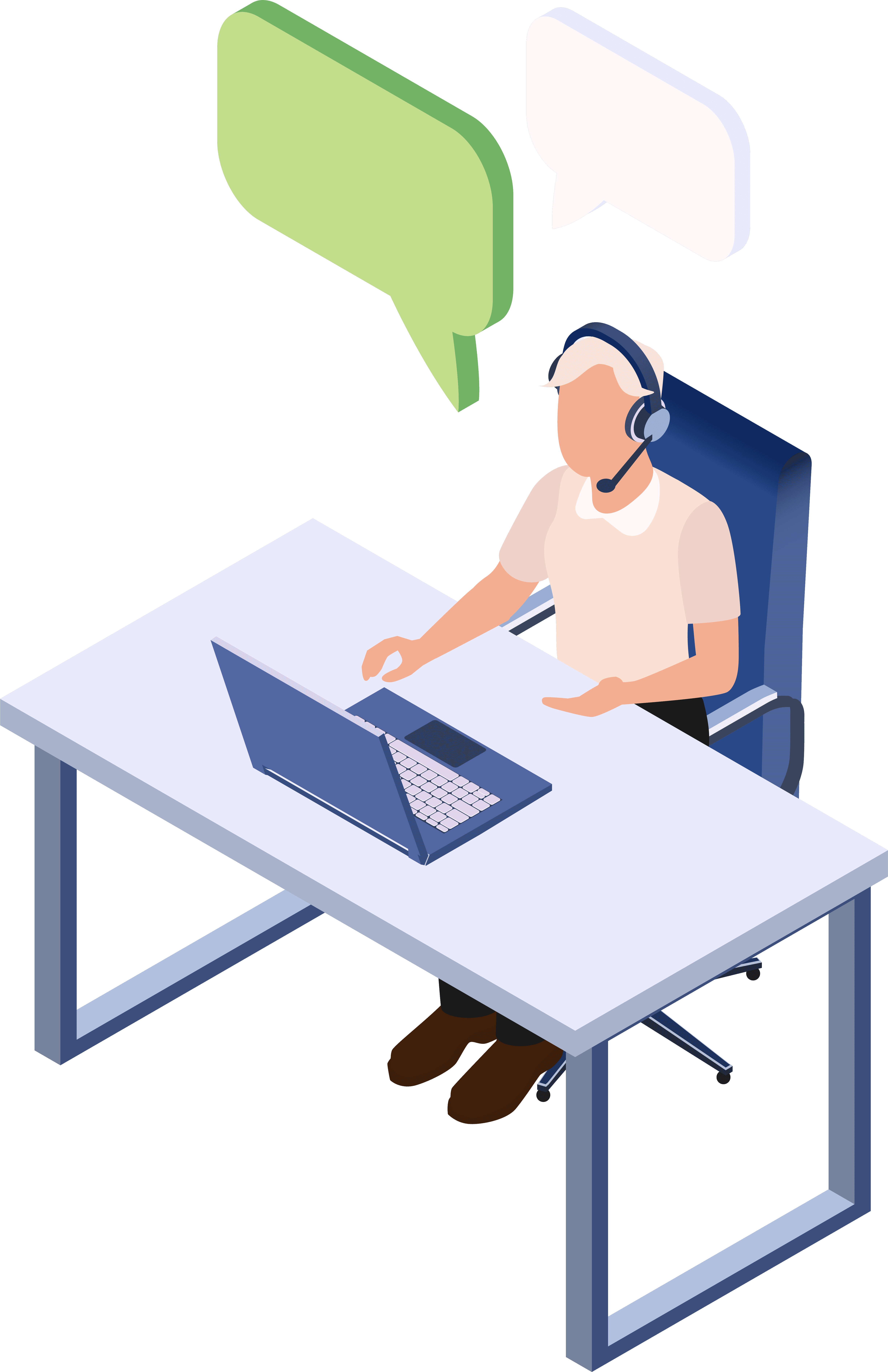 Illustration online meeting