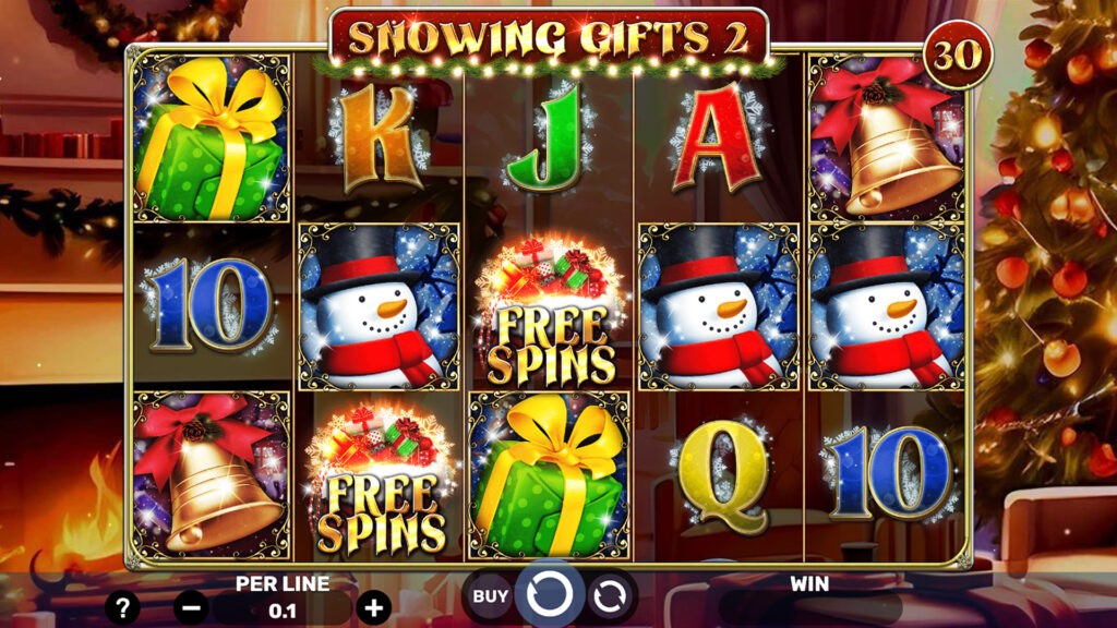Snowing Gifts 2 - visuel Spinomenal