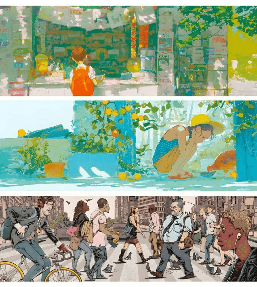 Hài hòa và tương phản: Nguyên tắc màu sắc trong mỹ thuật